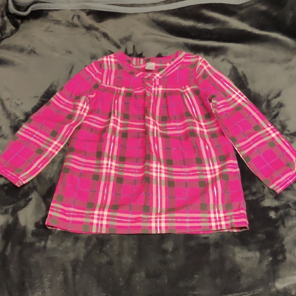 Carter's Plaid Blouse -Girl's